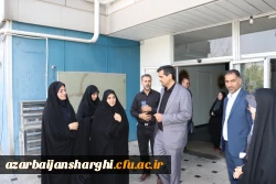 بازدید 5 ساعته رئیس دانشگاه فرهنگیان آذربایجان شرقی از پردیس فاطمه الزهرا (س) تبریز 4