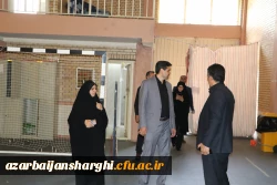 بازدید 5 ساعته رئیس دانشگاه فرهنگیان آذربایجان شرقی از پردیس فاطمه الزهرا (س) تبریز 5