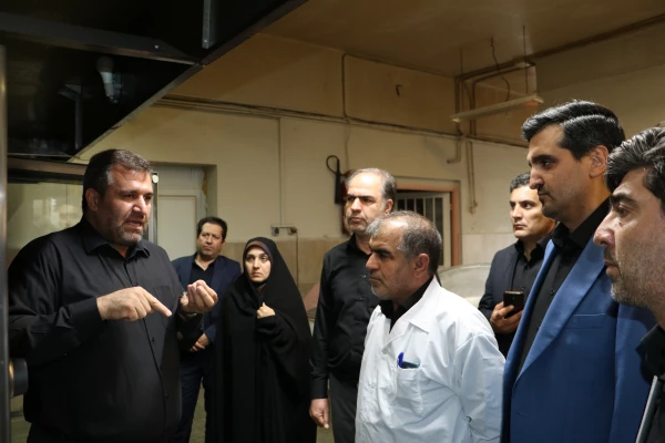 بازدید رئیس و هیت رئیسه دانشگاه فرهنگیان آذربایجان شرقی  از سلف سرویس دانشگاه تبریز 13