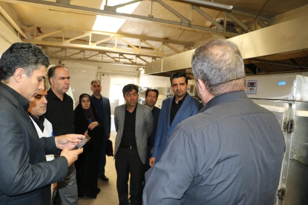 بازدید رئیس و هیت رئیسه دانشگاه فرهنگیان آذربایجان شرقی  از سلف سرویس دانشگاه تبریز 17