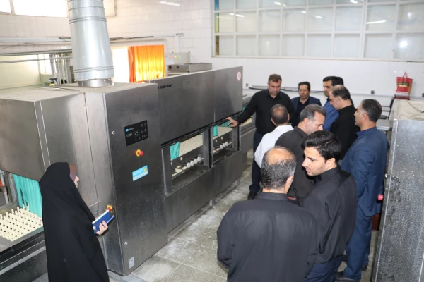 بازدید رئیس و هیت رئیسه دانشگاه فرهنگیان آذربایجان شرقی  از سلف سرویس دانشگاه تبریز 20