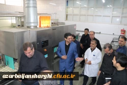 بازدید رئیس و هیت رئیسه دانشگاه فرهنگیان آذربایجان شرقی  از سلف سرویس دانشگاه تبریز 21