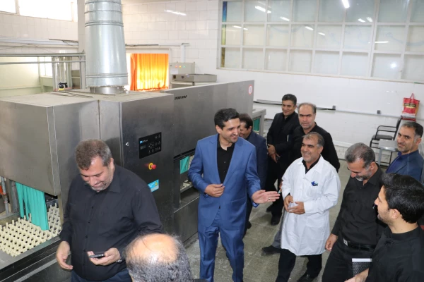 بازدید رئیس و هیت رئیسه دانشگاه فرهنگیان آذربایجان شرقی  از سلف سرویس دانشگاه تبریز 21