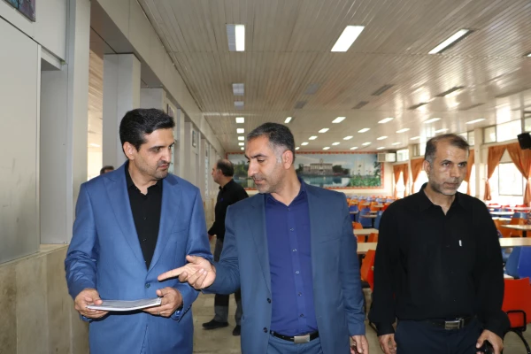 بازدید رئیس و هیت رئیسه دانشگاه فرهنگیان آذربایجان شرقی  از سلف سرویس دانشگاه تبریز 23