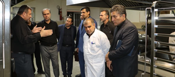 بازدید رئیس و هیئت رئیسه دانشگاه فرهنگیان آذربایجان شرقی  از سلف سرویس دانشگاه تبریز 2