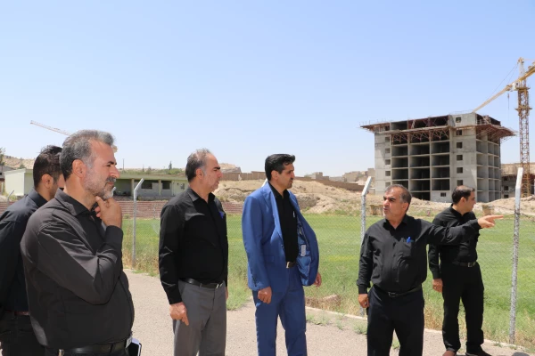 بازدید میدانی رئیس دانشگاه فرهنگیان آذربایجان شرقی از پردیس علامه امینی تبریز 3