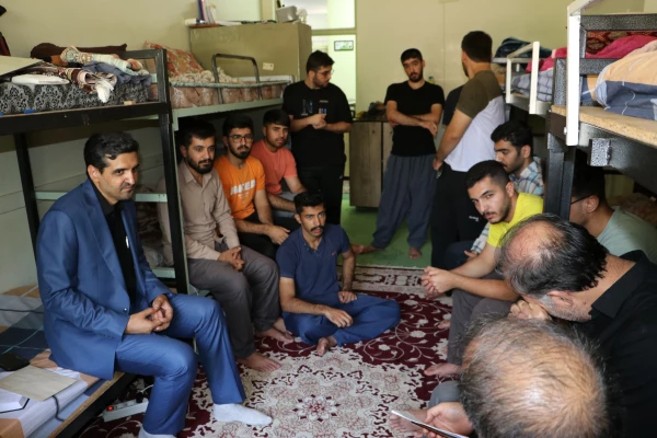 بازدید میدانی رئیس دانشگاه فرهنگیان آذربایجان شرقی از پردیس علامه امینی تبریز 13