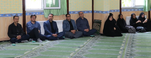 مراسم عزاداری ]قا ابا عبدالله الحسین در پردیس فاطمه الزهرا  2