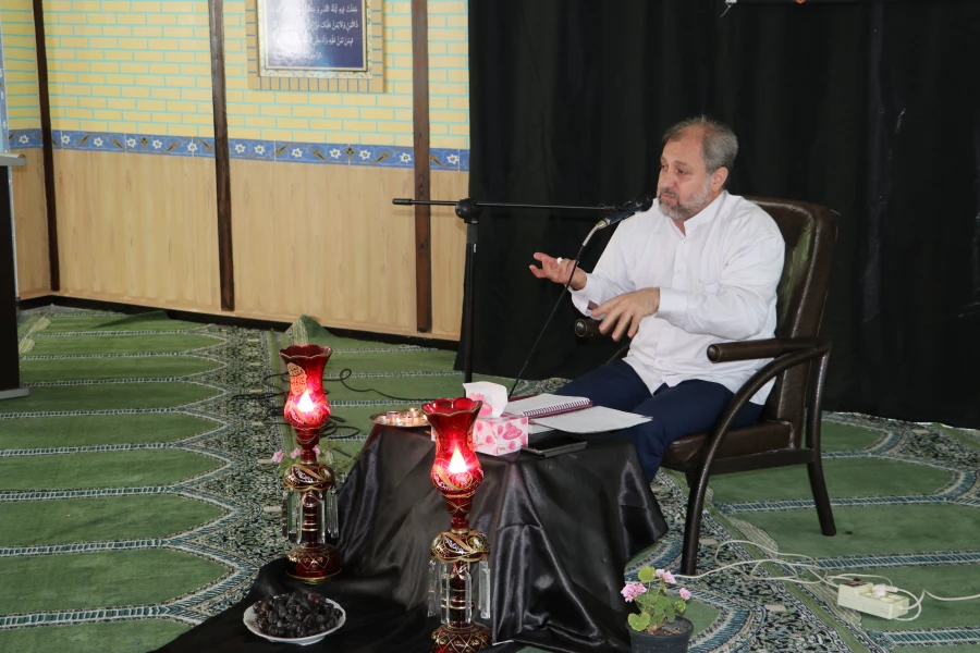 مراسم عزاداری ]قا ابا عبدالله الحسین در پردیس فاطمه الزهرا  3