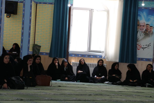 مراسم عزاداری ]قا ابا عبدالله الحسین در پردیس فاطمه الزهرا  4