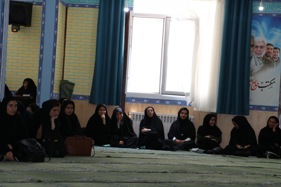 مراسم عزاداری ]قا ابا عبدالله الحسین در پردیس فاطمه الزهرا  4