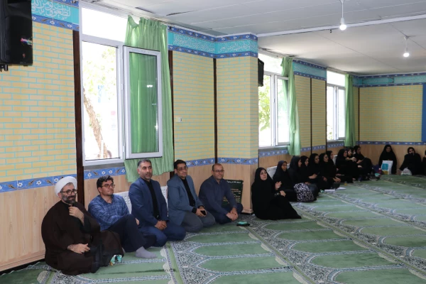 مراسم عزاداری ]قا ابا عبدالله الحسین در پردیس فاطمه الزهرا  5