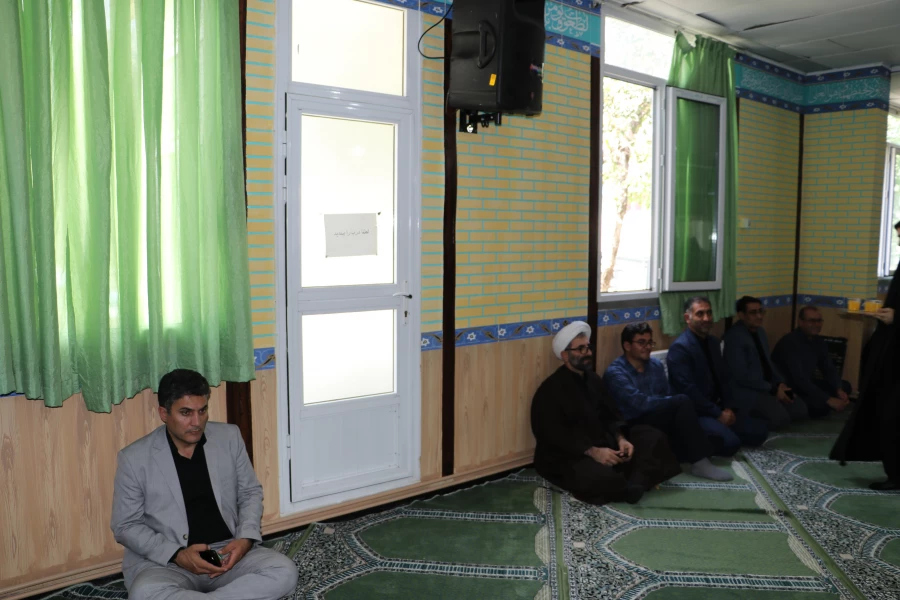 مراسم عزاداری ]قا ابا عبدالله الحسین در پردیس فاطمه الزهرا  6