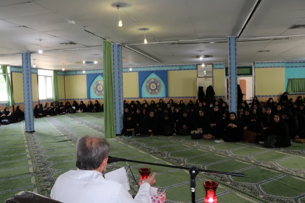 مراسم عزاداری ]قا ابا عبدالله الحسین در پردیس فاطمه الزهرا  8