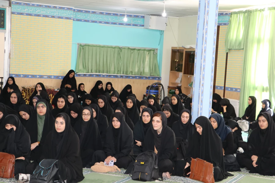 مراسم عزاداری ]قا ابا عبدالله الحسین در پردیس فاطمه الزهرا  10