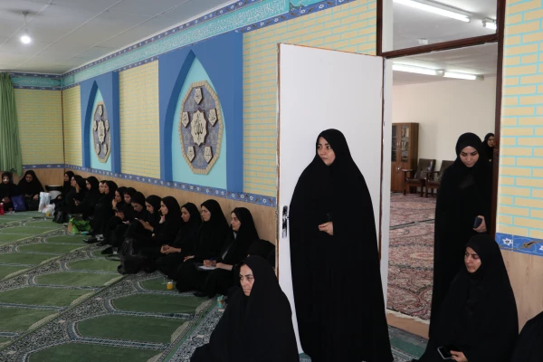 مراسم عزاداری ]قا ابا عبدالله الحسین در پردیس فاطمه الزهرا  11