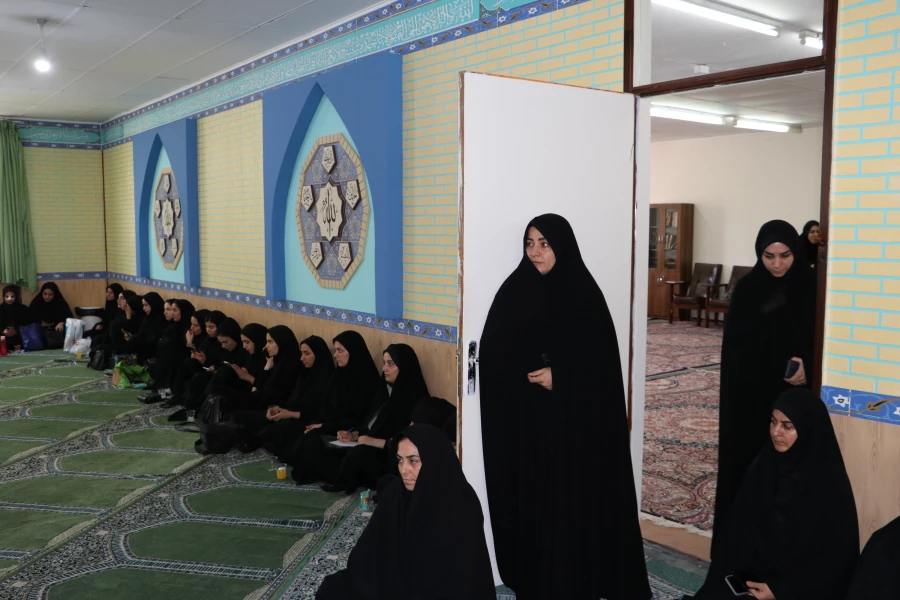 مراسم عزاداری ]قا ابا عبدالله الحسین در پردیس فاطمه الزهرا  11