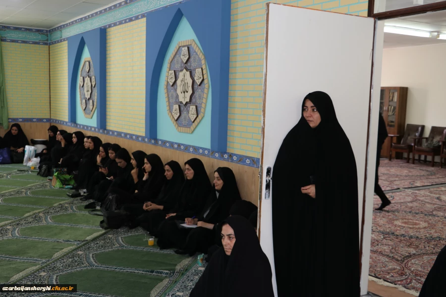 مراسم عزاداری ]قا ابا عبدالله الحسین در پردیس فاطمه الزهرا  12