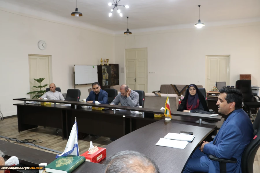 جلسه آموزش و پژوهش دانشگاه برگزار شد 7