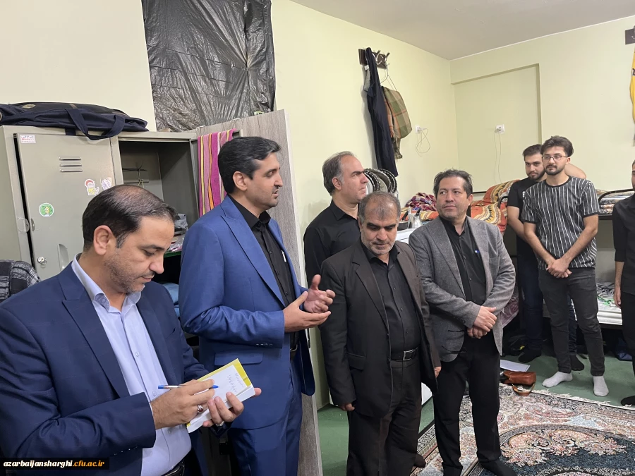 دیدار ریاست دانشگاه فرهنگیان استان با دانشجویان سراهای دانشجویی علامه امینی تبریز 4