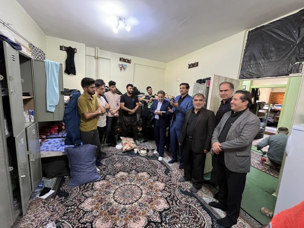 دیدار ریاست دانشگاه فرهنگیان استان با دانشجویان سراهای دانشجویی علامه امینی تبریز 6