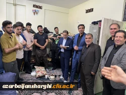 دیدار ریاست دانشگاه فرهنگیان استان با دانشجویان سراهای دانشجویی علامه امینی تبریز 7