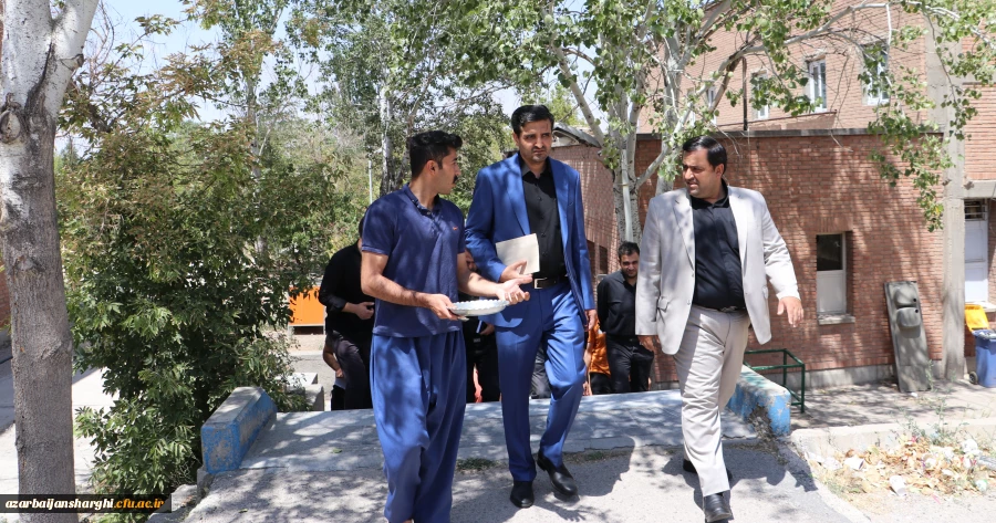 دیدار ریاست دانشگاه فرهنگیان استان با دانشجویان سراهای دانشجویی علامه امینی تبریز 11