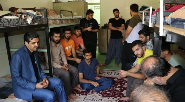 دیدار ریاست دانشگاه فرهنگیان استان با دانشجویان سراهای دانشجویی علامه امینی تبریز 15