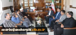 بازدید هیئت رئیسه دانشگاه ازاردوی جهادی دانشجویان دانشگاه فرهنگیان آذربایجان شرقی در شهرستان چارویماق 2