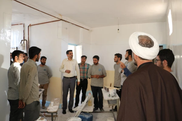 بازدید هیئت رئیسه دانشگاه ازاردوی جهادی دانشجویان دانشگاه فرهنگیان آذربایجان شرقی در شهرستان چارویماق 6