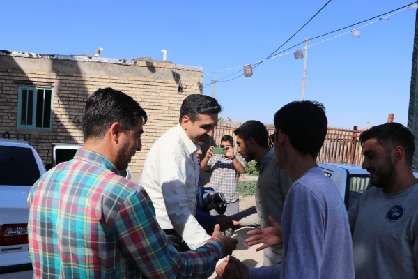 بازدید هیئت رئیسه دانشگاه ازاردوی جهادی دانشجویان دانشگاه فرهنگیان آذربایجان شرقی در شهرستان چارویماق 7