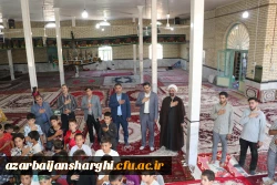 بازدید رئیس دانشگاه و هیئت رئیسه دانشگاه ازاردوی جهادی دانشجویان دانشگاه فرهنگیان آذربایجان شرقی در شهرستان چارویماق 3