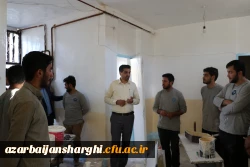 بازدید رئیس دانشگاه و هیئت رئیسه دانشگاه ازاردوی جهادی دانشجویان دانشگاه فرهنگیان آذربایجان شرقی در شهرستان چارویماق 5