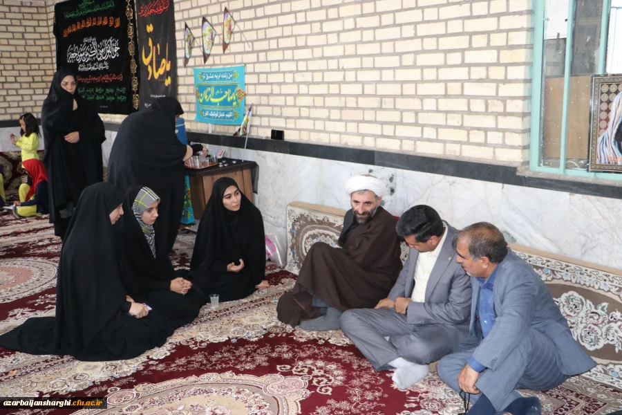 بازدید رئیس دانشگاه و هیئت رئیسه دانشگاه ازاردوی جهادی دانشجویان دانشگاه فرهنگیان آذربایجان شرقی در شهرستان چارویماق 13