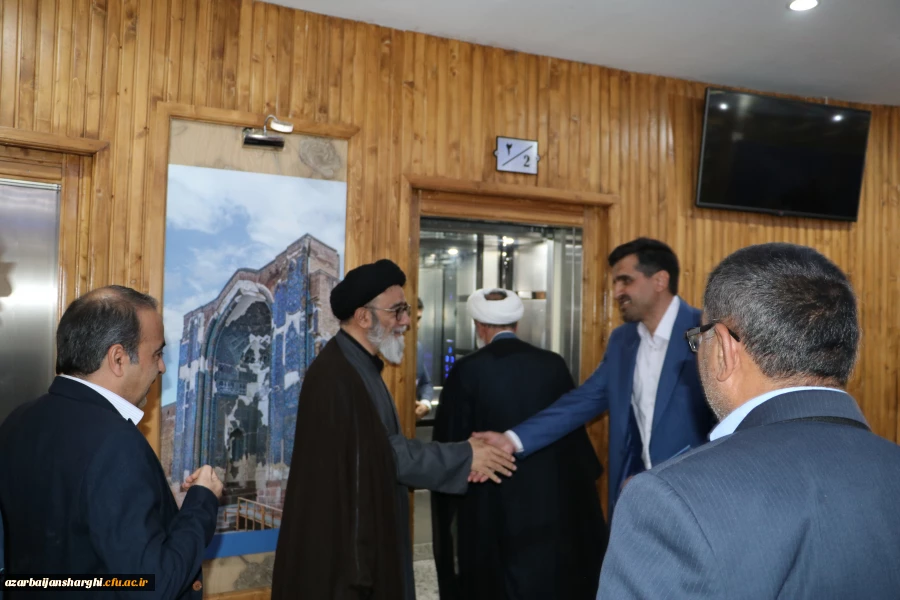 دیدار با نماینده ولی فقیه و امام جمعه محبوب تبریز حاج آقا دکتر آل هاشم  2