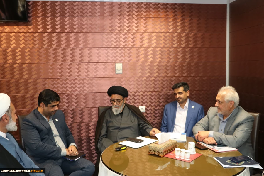 دیدار با نماینده ولی فقیه و امام جمعه محبوب تبریز حاج آقا دکتر آل هاشم  4