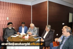 دیدار با نماینده ولی فقیه و امام جمعه محبوب تبریز حاج آقا دکتر آل هاشم  5