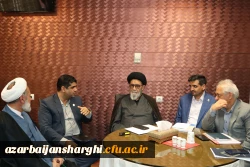 دیدار با نماینده ولی فقیه و امام جمعه محبوب تبریز حاج آقا دکتر آل هاشم  9