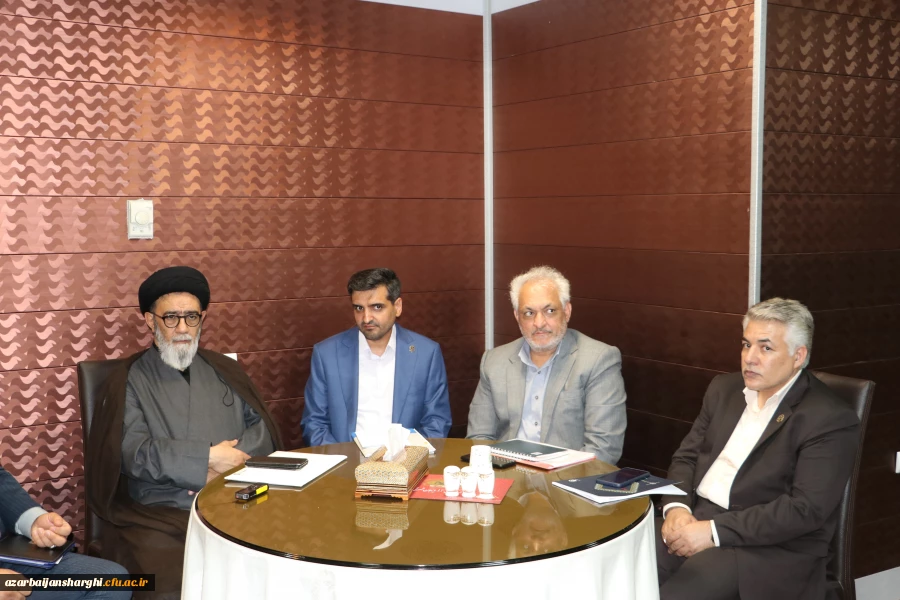 دیدار با نماینده ولی فقیه و امام جمعه محبوب تبریز حاج آقا دکتر آل هاشم  10