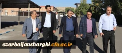 بازدید مدیر کل نوسازی استان آذربایجان شرقی  از پردیس علامه امینی دانشگاه فرهنگیان استان 2