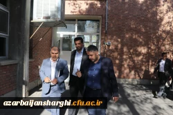 بازدید مدیر کل نوسازی استان آذربایجان شرقی  از پردیس علامه امینی دانشگاه فرهنگیان استان 5