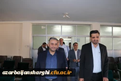بازدید مدیر کل نوسازی استان آذربایجان شرقی  از پردیس علامه امینی دانشگاه فرهنگیان استان 6