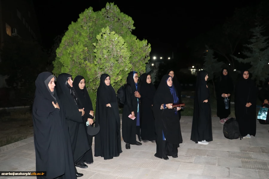 کاروان دانشجویی دانشگاه فرهنگیان استان آذربایجان شرقی یه کربلای معلی اعزام شدند 7
