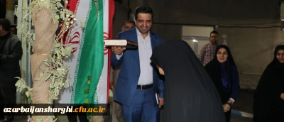 دانشجویان دانشگاه فرهنگیان استان آذربایجان شرقی به کربلای معلی اعزام شدند