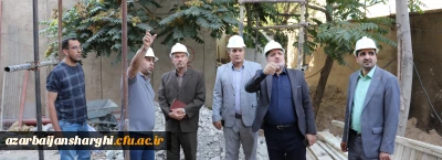 بازدید رئیس کارگروه فنی مهندسی دانشگاه فرهنگیان سازمان مرکزی ازدانشگاه فرهنگیان آذربایجان شرقی