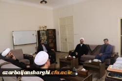 دیدار دکتر احمدی با رئیس دفتر نهاد مقام معظم رهبری در دانشگاه های استان آذربایجان شرقی 5