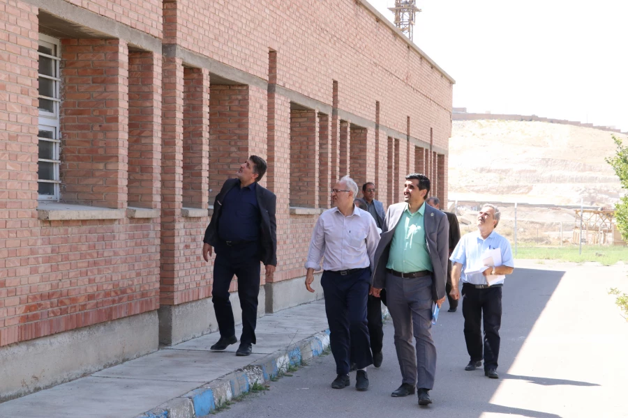 بازدید رئیس کارگروه فنی مهندسی دانشگاه فرهنگیان سازمان مرکزی ازدانشگاه فرهنگیان آذربایجان شرقی 2