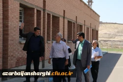 بازدید رئیس کارگروه فنی مهندسی دانشگاه فرهنگیان سازمان مرکزی ازدانشگاه فرهنگیان آذربایجان شرقی 3