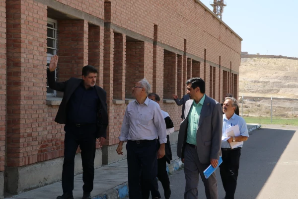 بازدید رئیس کارگروه فنی مهندسی دانشگاه فرهنگیان سازمان مرکزی ازدانشگاه فرهنگیان آذربایجان شرقی 3