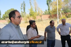 بازدید رئیس کارگروه فنی مهندسی دانشگاه فرهنگیان سازمان مرکزی ازدانشگاه فرهنگیان آذربایجان شرقی 6